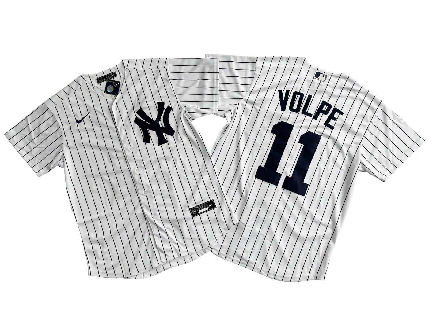 NEW YORK YANKEES ANTHONY VOLPE WHITE JERSEY