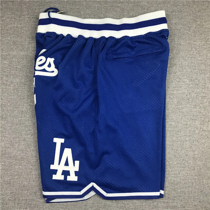 LOS ANGELES DODGERS BLUE SHORTS