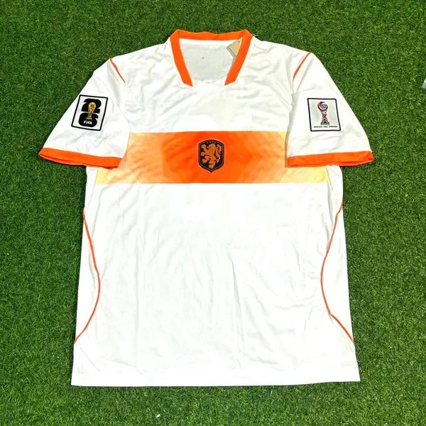 2026 WORLD CUP MICKY VAN DE VEN TEAM NETHERLANDS WHITE JERSEY