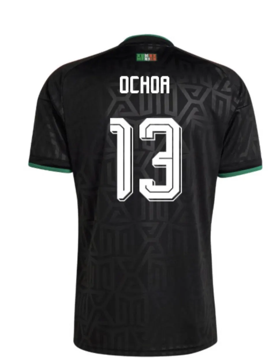 2026 WORLD CUP GUERMILLIO OCHOA TEAM MEXICO BLACK JERSEY