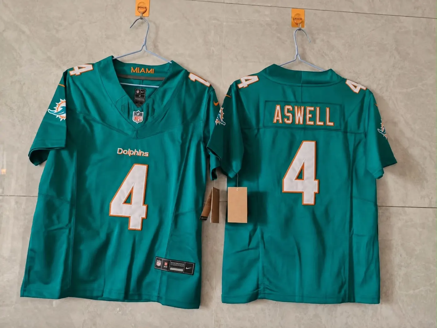 MIAMI DOLPHINS TUTU ATWELL BLUE JERSEY