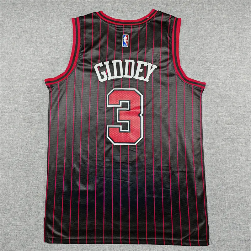 CHICAGO BULLS JOSH GIDDEY RED JERSEY