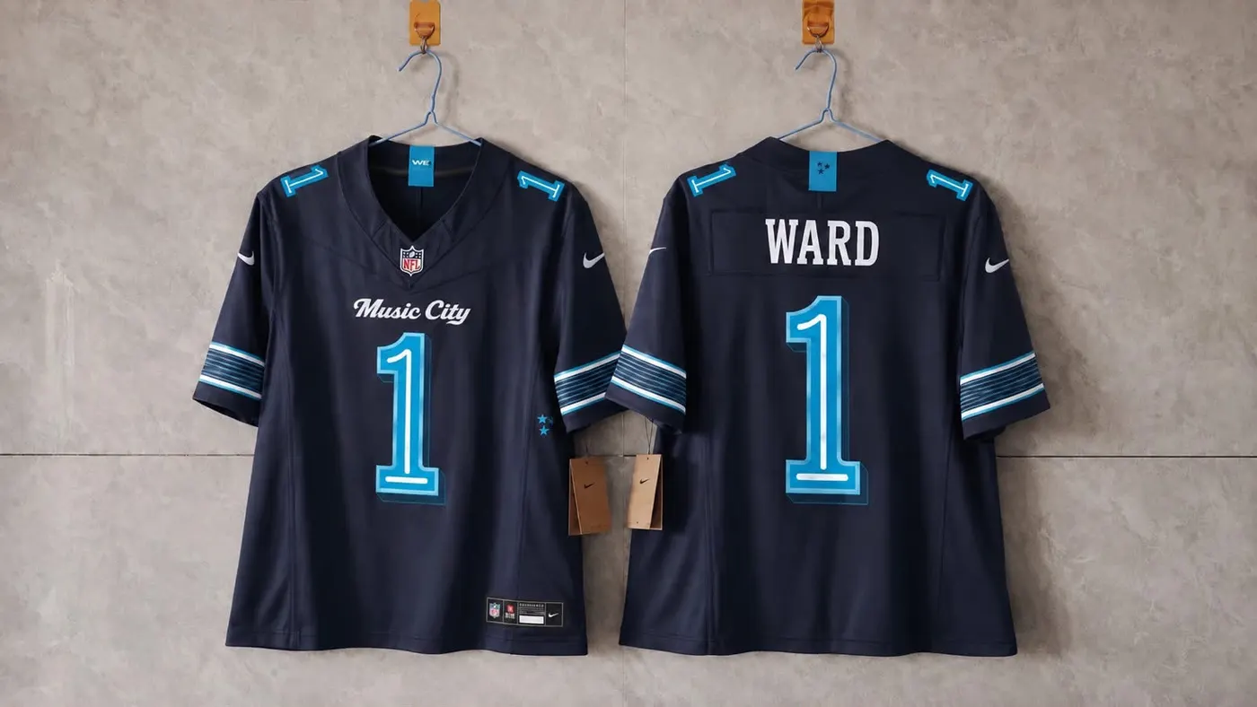 TENNESSEE TITANS CAM WARD RIVAL JERSEY