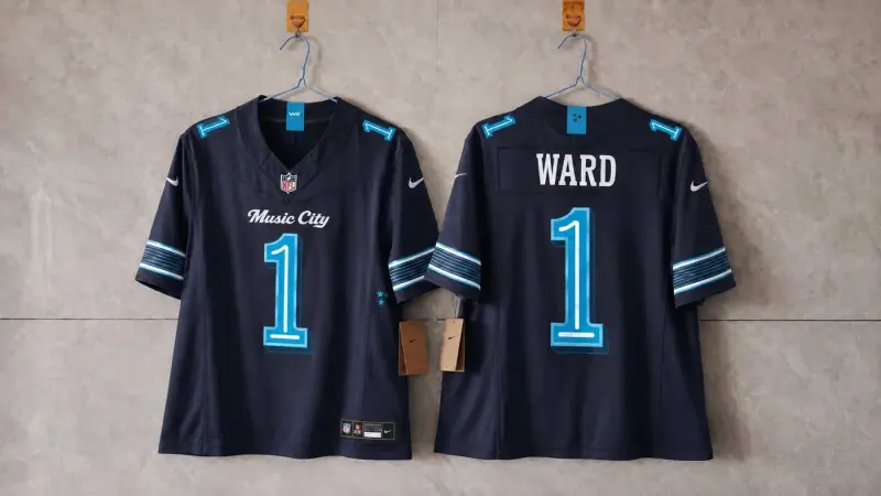 TENNESSEE TITANS CAM WARD RIVAL JERSEY