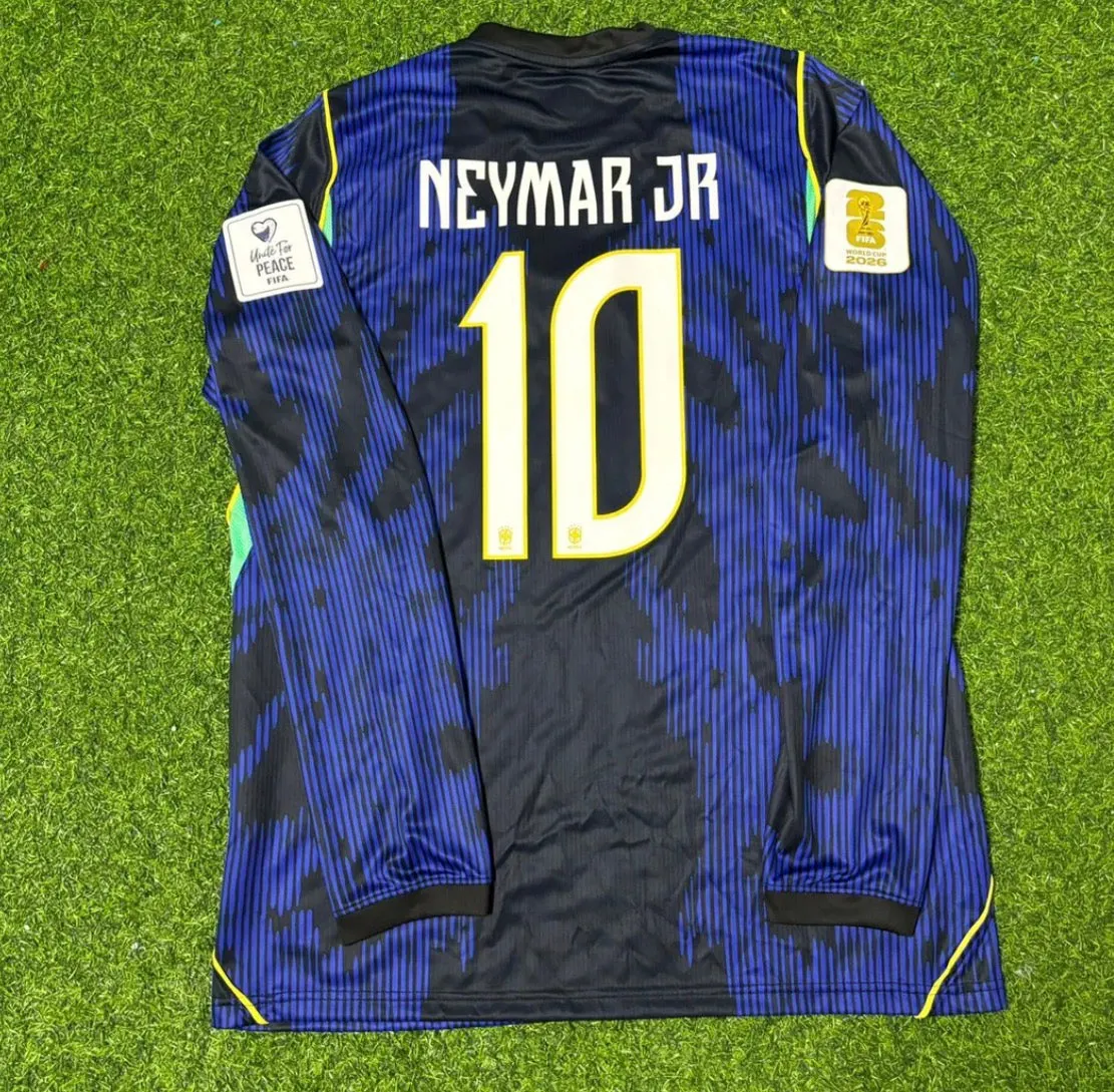 2026 WORLD CUP NEYMAR JR TEAM BRAZIL BLUE JERSEY