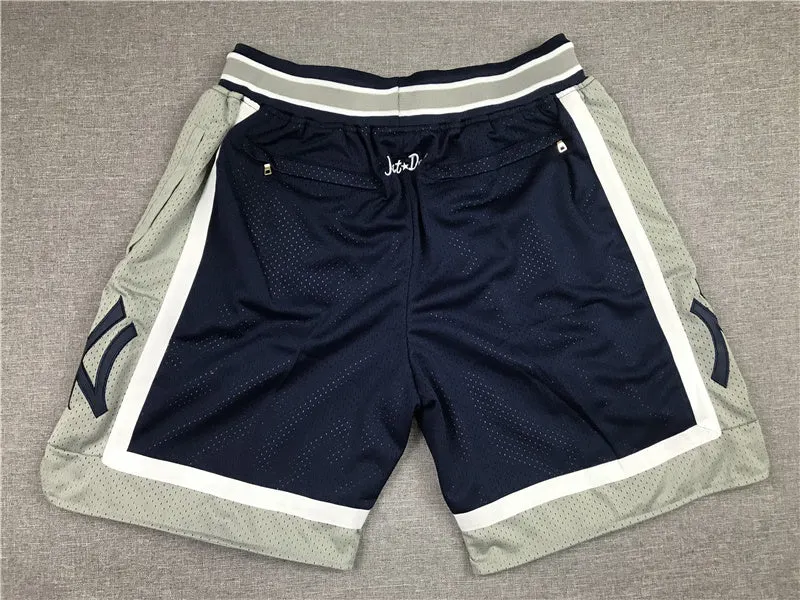 NEW YORK YANKEES BLUE AND GREY SHORTS