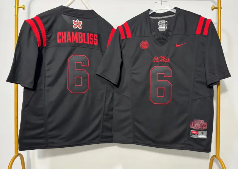 Ole Miss Rebels Trinidad Chambliss Jersey Stranger Things