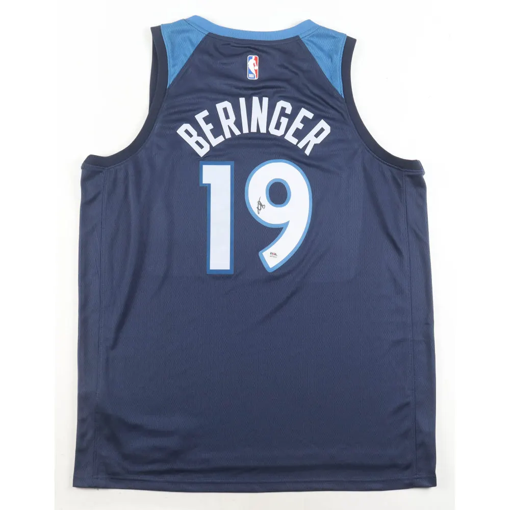 MINNESOTA TIMBERWOLVES JOAN BERINGER BLUE JERSEY