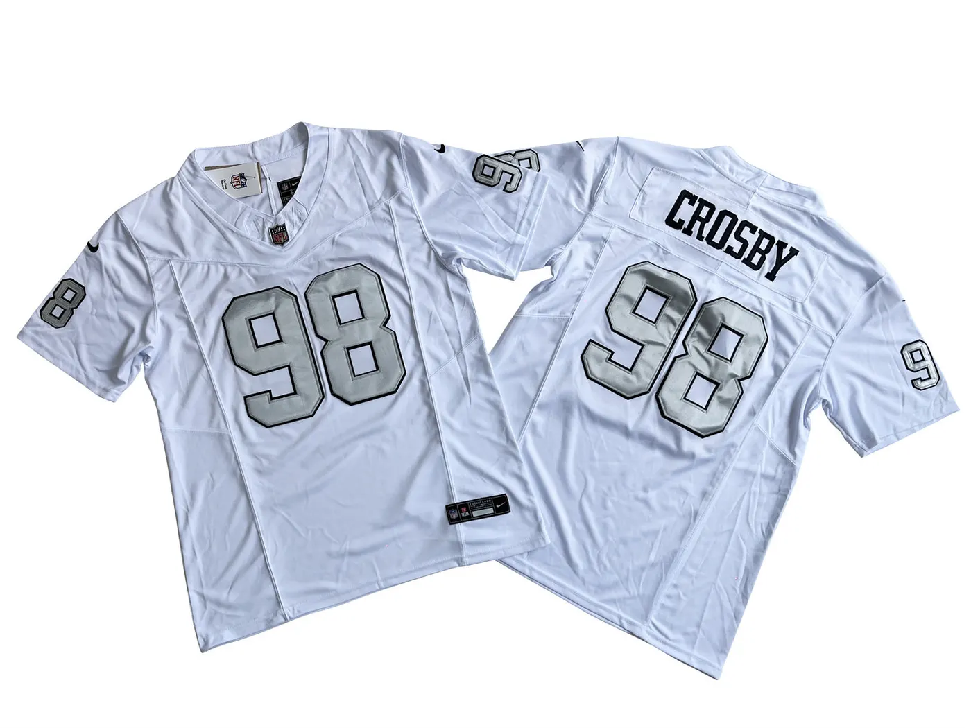 Las Vegas Raiders Maxx Crosby White Jersey