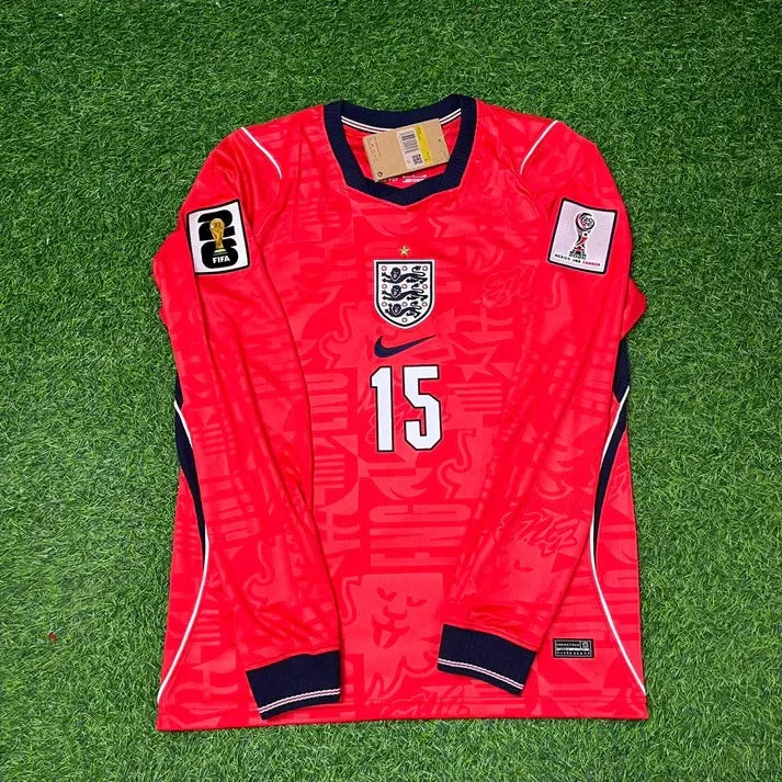 2026 WORLD CUP MORGAN ROGERS TEAM ENGLAND RED JERSEY