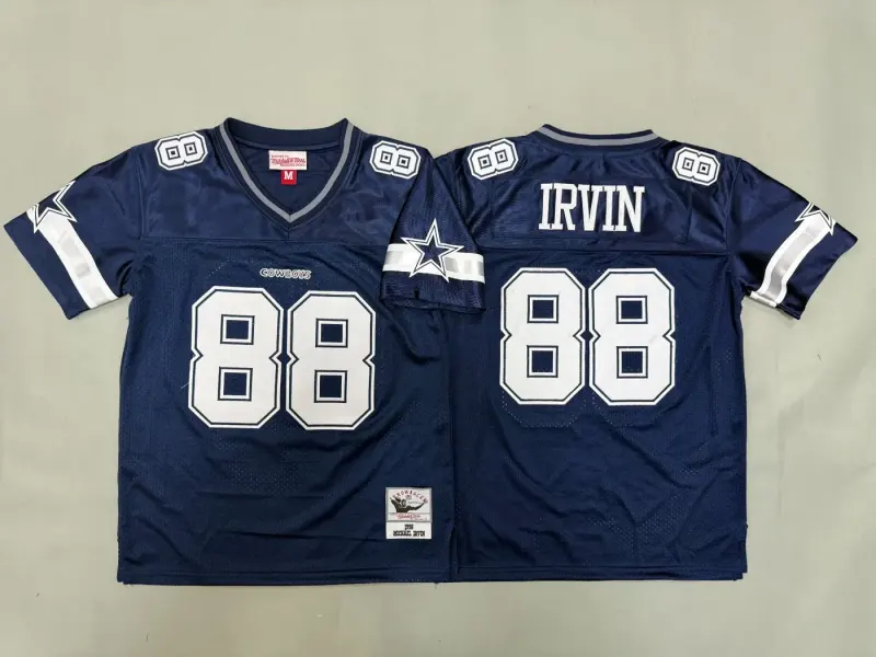 DALLAS COWBOYS MICHAEL IRVIN BLUE VINTAGE JERSEY