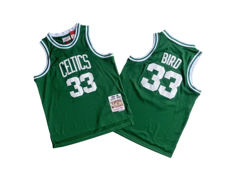 BOSTON CELTICS LARRY BIRD GREEN VINTAGE JERSEY