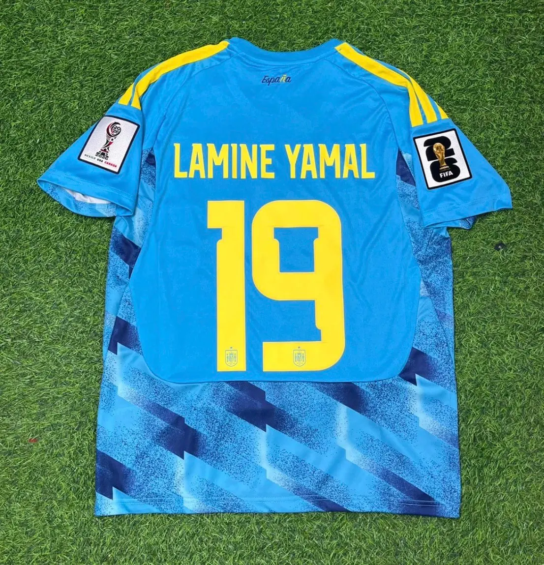 2026 WORLD CUP LAMINE YAMAL TEAM SPAIN BLUE JERSEY