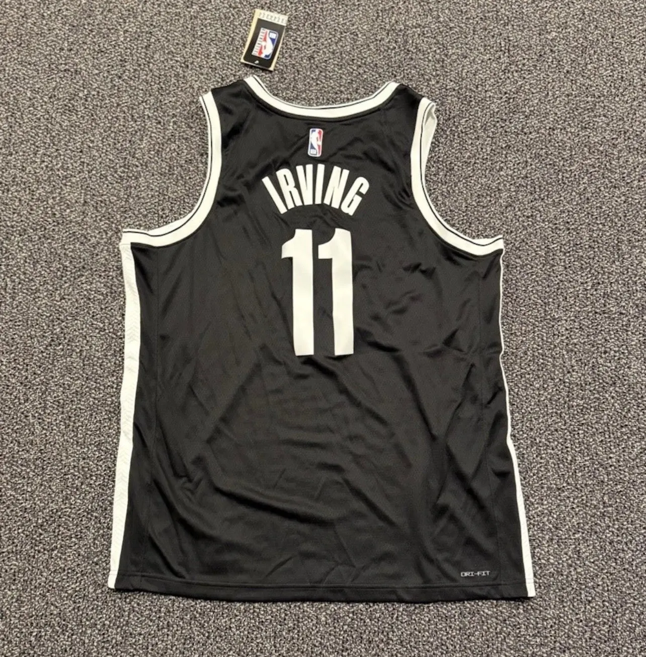 Brooklyn Nets Kyrie Irving Black Jersey