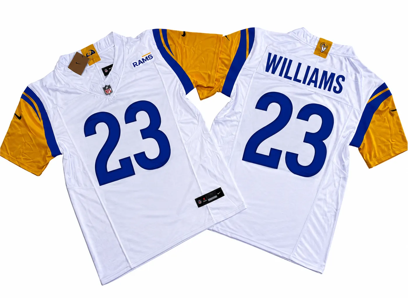 LOS ANGELES RAMS KYREN WILLIAMS WHITE JERSEY