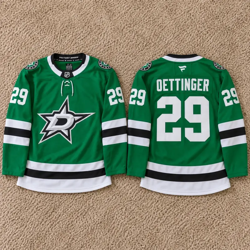 DALLAS STARS OETTINGER GREEN JERSEY