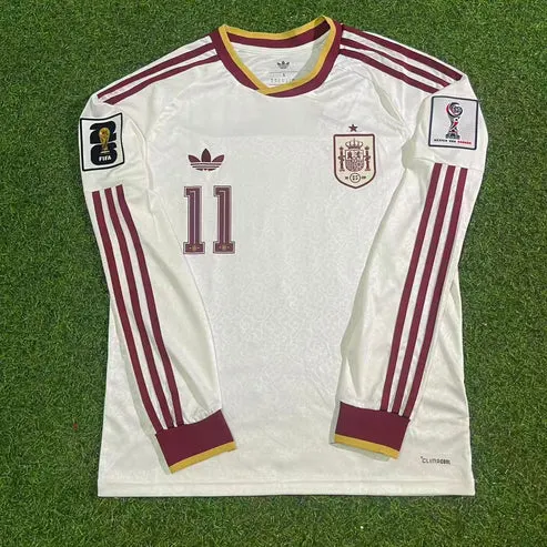 2026 WORLD CUP FERRAN TORRES TEAM SPAIN WHITE JERSEY