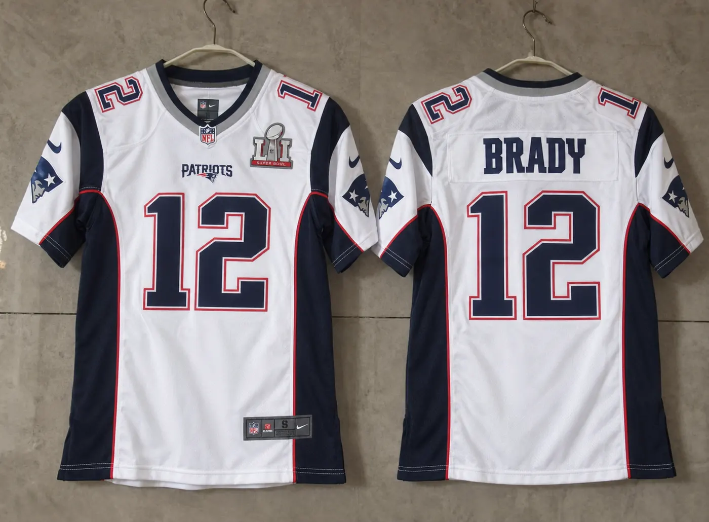 NEW ENGLAND PATRIOTS TOM BRADY SUPERBOWL 51 JERSEY