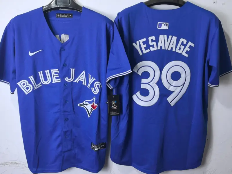 Toronto Blue Trey Yesavage Blue Jersey