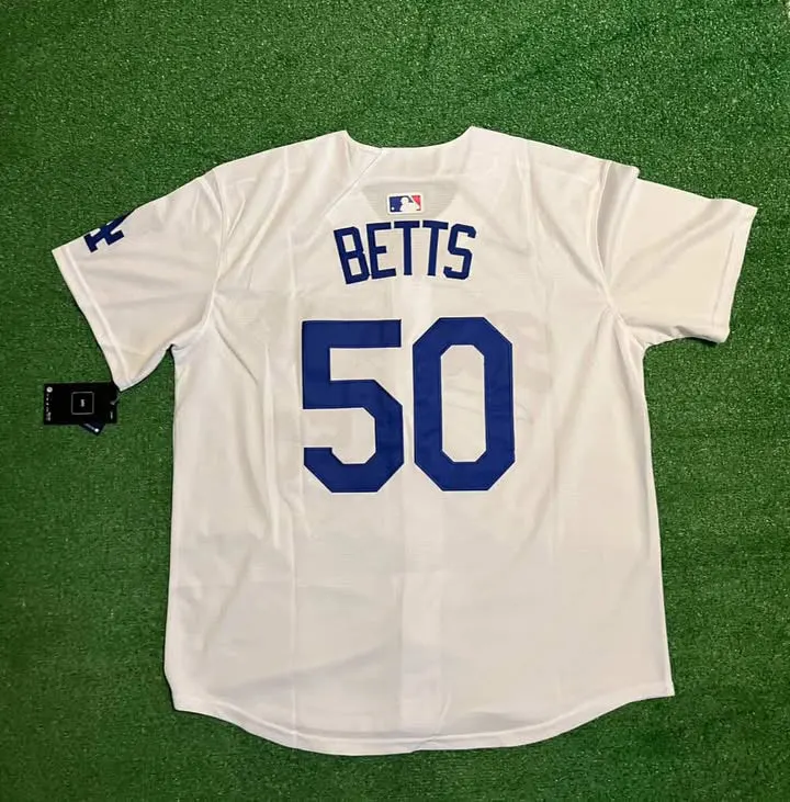 Mookie Betts Los Angeles Dodgers Baseball Jersey