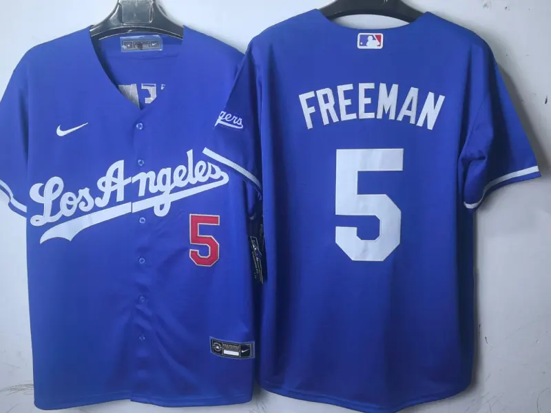 Los Angeles Dodgers Freddie Freeman Blue Jersey