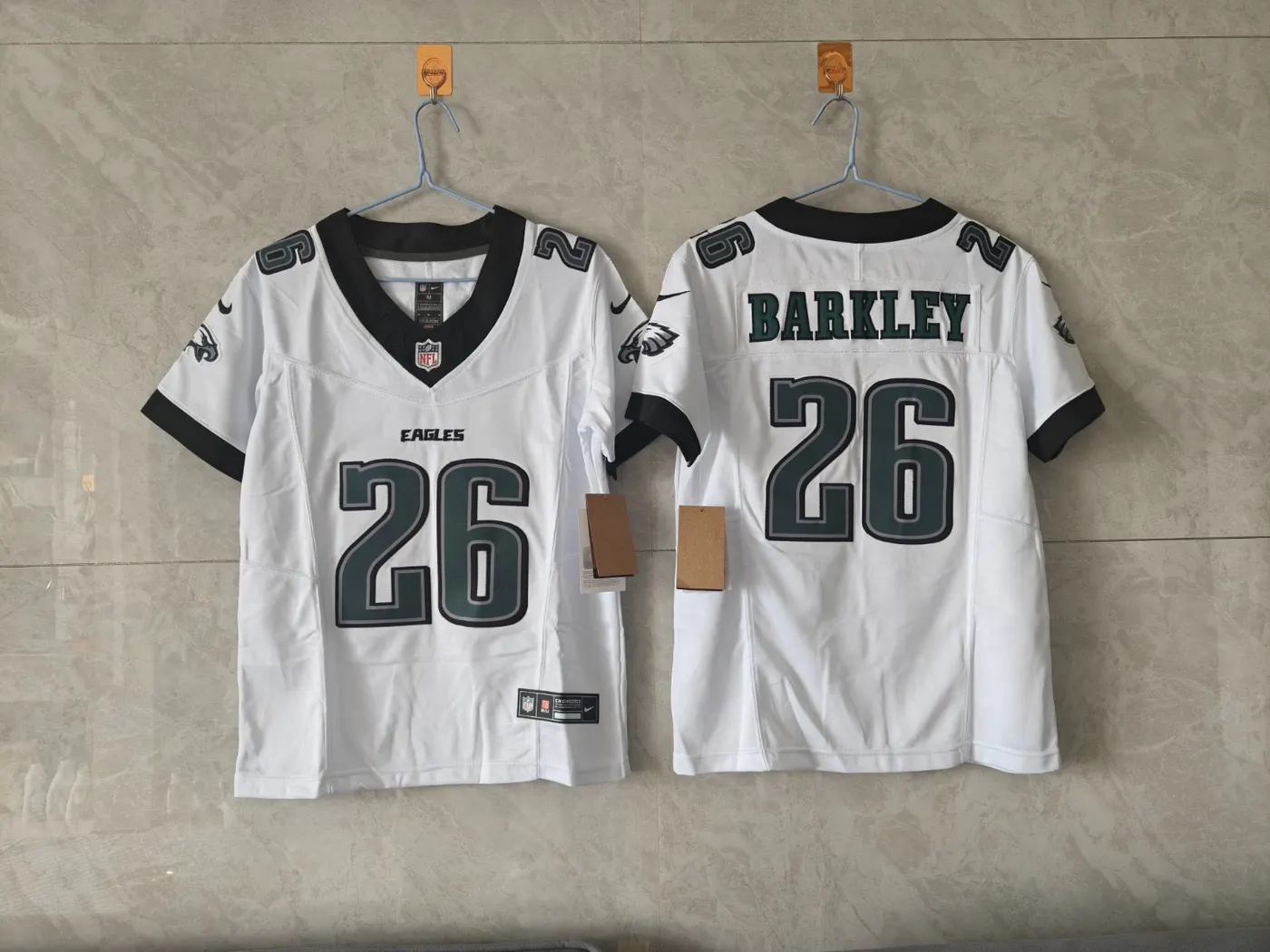 PHILADELPHIA EAGLES COOPER DEJEAN WHITE JERSEY