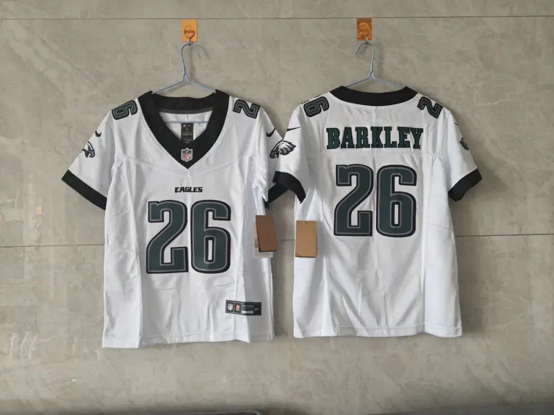 PHILADELPHIA EAGLES COOPER DEJEAN WHITE JERSEY