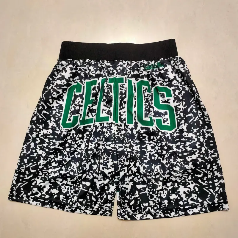 BOSTON CELTICS BLACK SHORTS