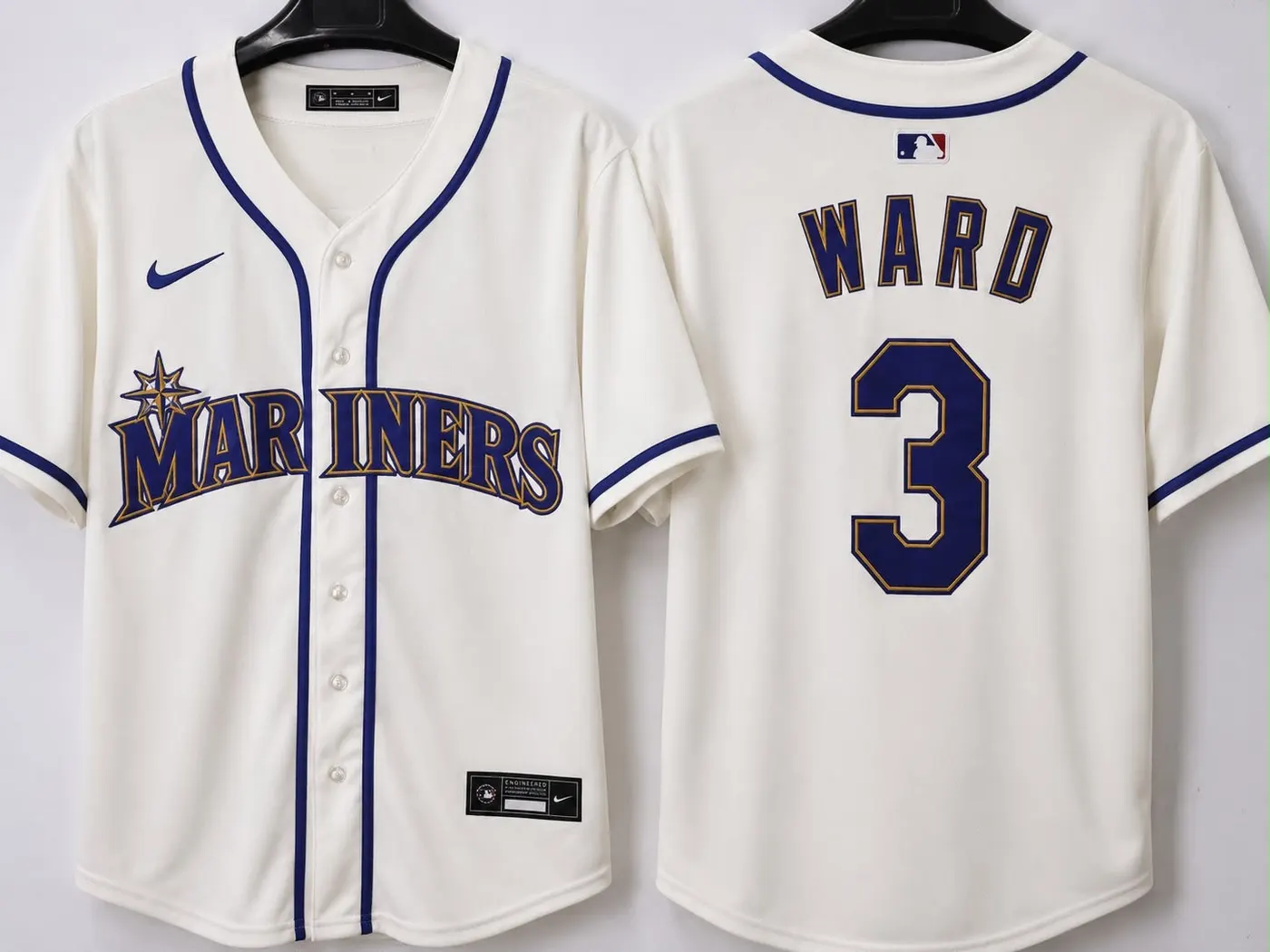 SEATTLE MARINERS TAYLOR WARD WHITE JERSEY