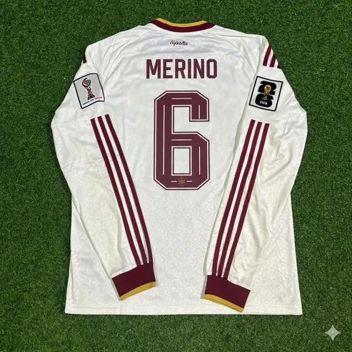 2026 WORLD CUP MIKEL MERINO TEAM SPAIN WHITE JERSEY