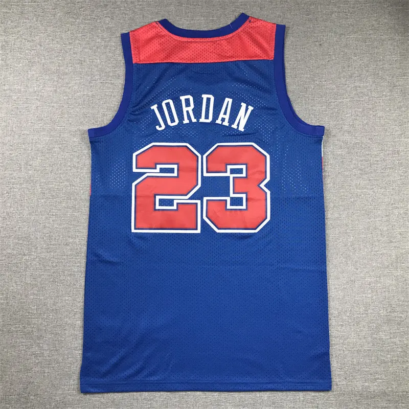 WASHINGTON WIZARDS MICHAEL JORDAN BLUE VINTAGE JERSEY