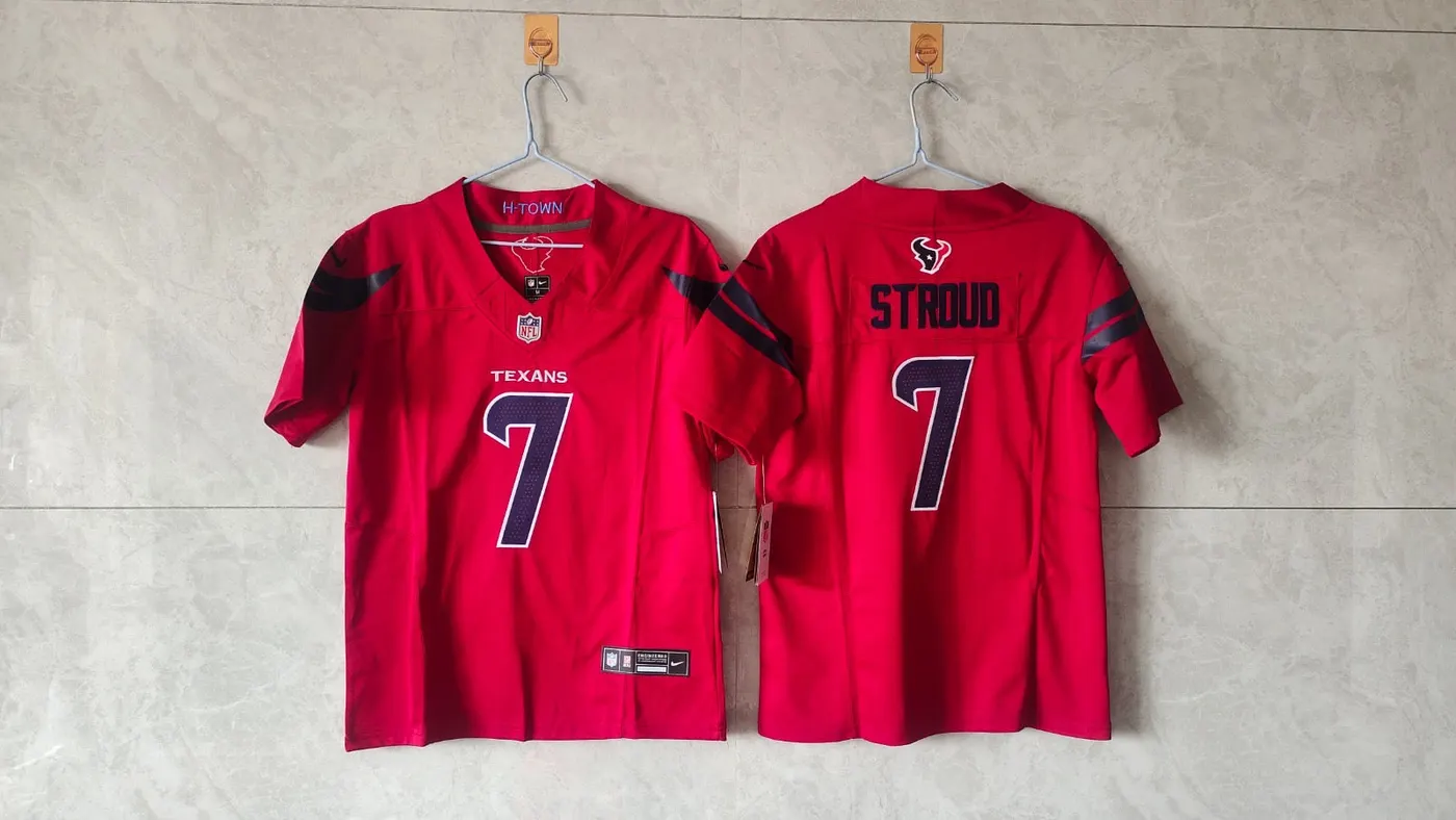 Houston Texans CJ Stroud Red Jersey