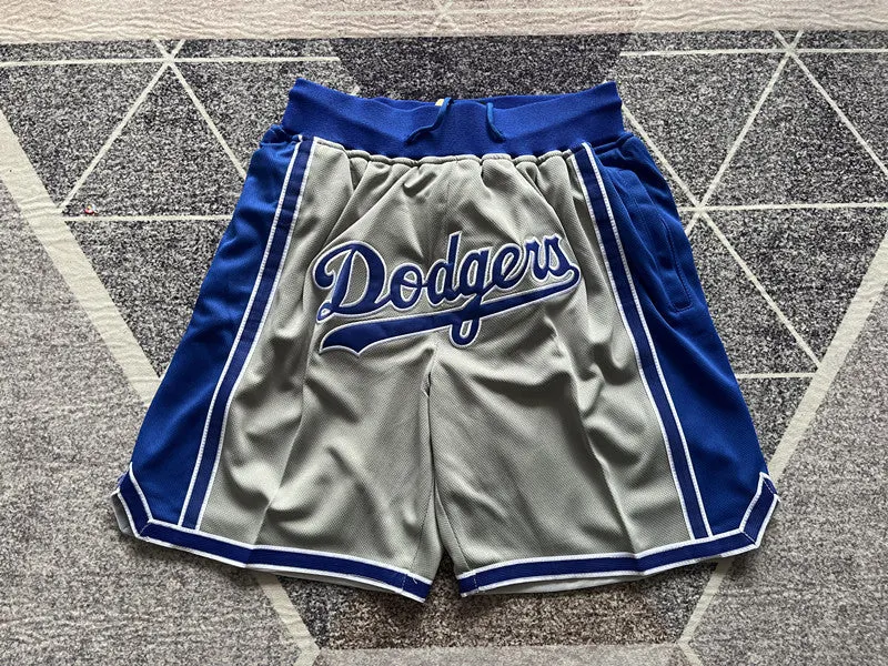 LOS ANGELES DODGERS GREY SHORTS