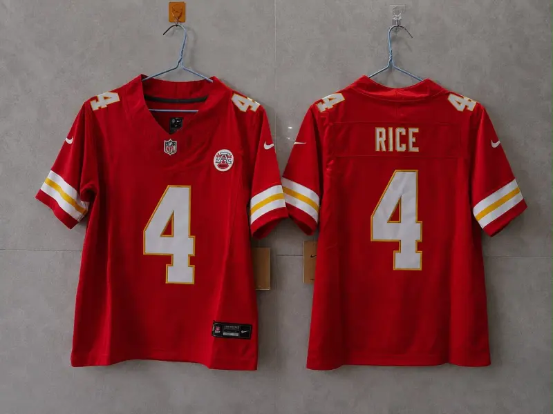 KANSAS CITY CHIEFS RASHEE RICE JERSEY