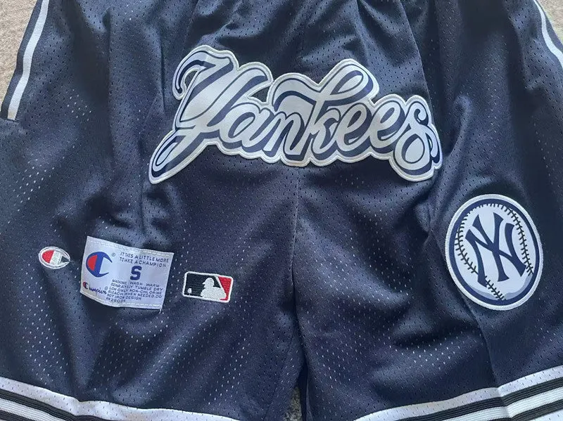 NEW YORK YANKEES BLUE SHORTS