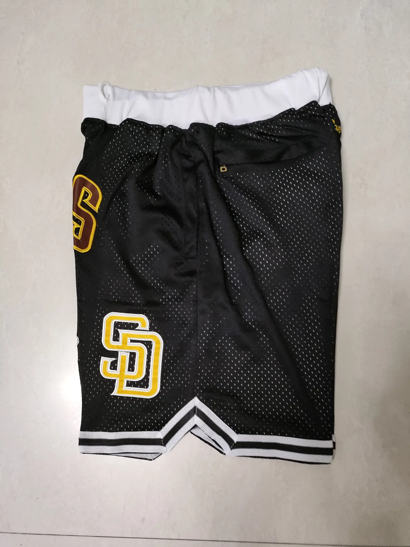 SAN DIEGO PADRES BLACK SHORTS