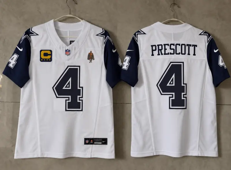 DALLAS COWBOYS DAK PRESCOTT COLOR RUSH IN GAME JERSEY