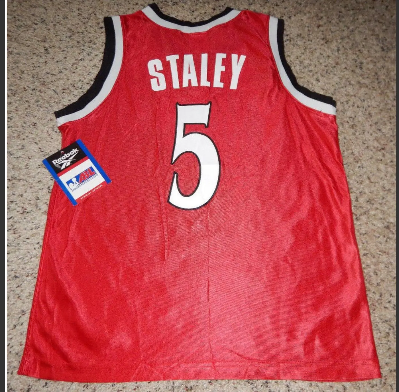 PHILADELPHIA RAGE DAWN STALEY RED JERSEY