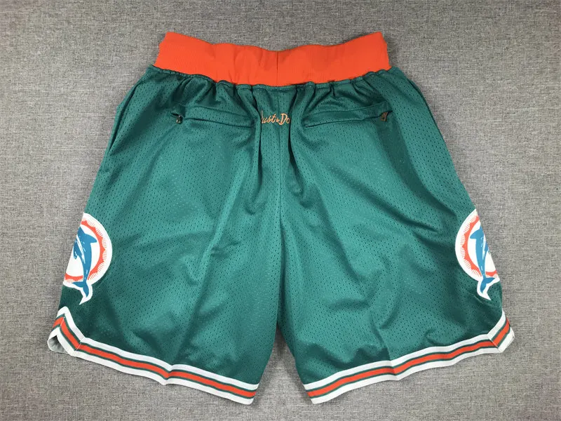 MIAMI DOLPHINS BLUE SHORTS