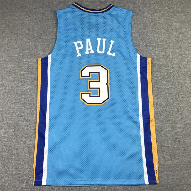NEW ORLEANS PELICANS CHRIS PAUL BLUE JERSEY