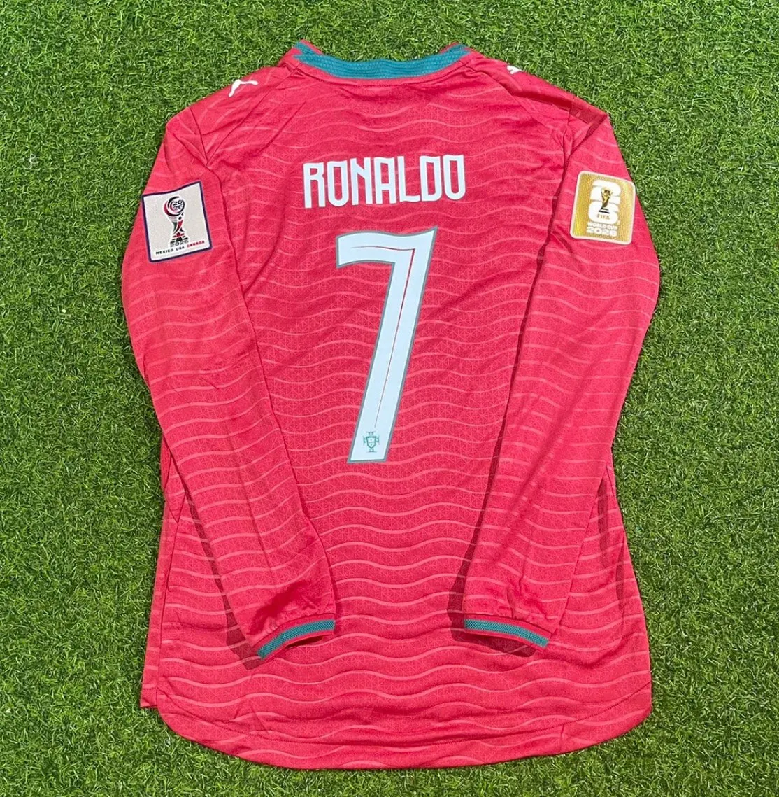 2026 World Cup Cristiano Ronaldo Team Portugal Red Jersey