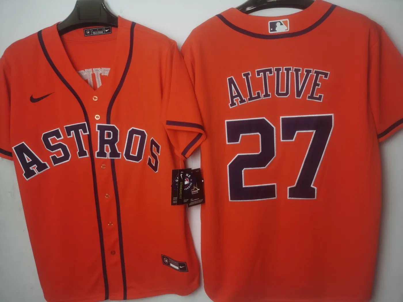 Houston Astros Jose Altuve Orange Jersey