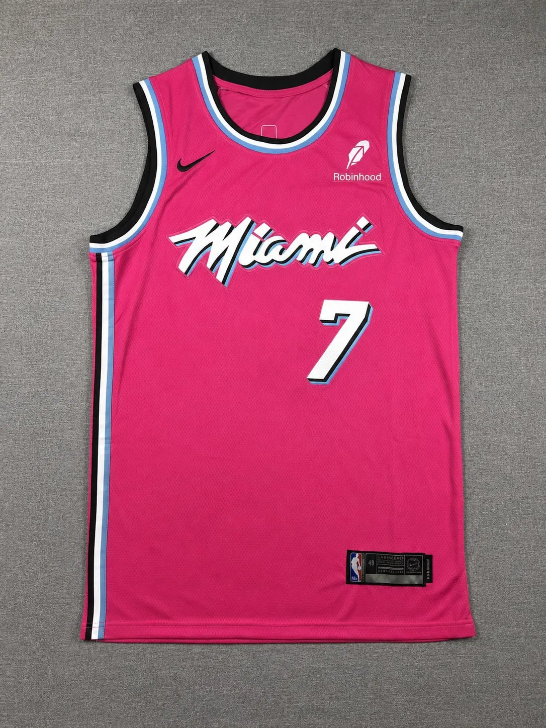 MIAMI HEAT GIANNIS ANTETOKOUNMPO PINK JERSEY