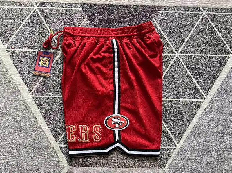 SAN FRANCISCO 49ERS RED SHORTS