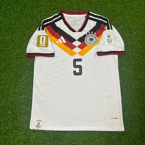 2026 WORLD CUP ALEKSANDAR PAVLOVIC TEAM GERMANY WHITE JERSEY