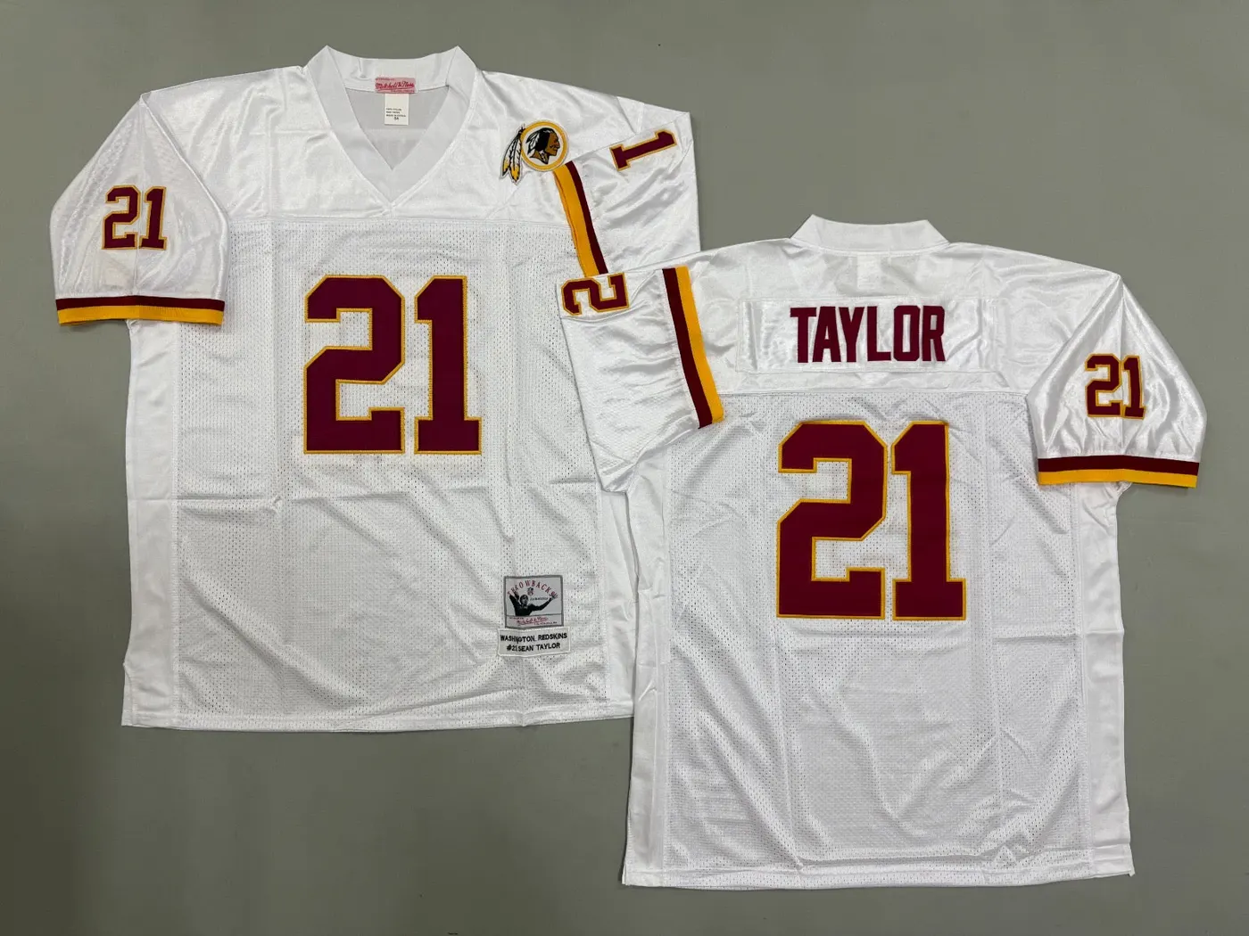 WASHINGTON REDSKINS SEAN TAYLOR WHITE JERSEY