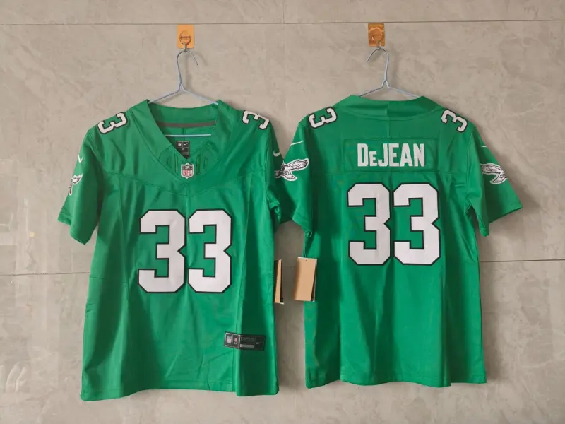 PHILADELPHIA EAGLES COOPER DEJEAN KELLY GREEN JERSEY