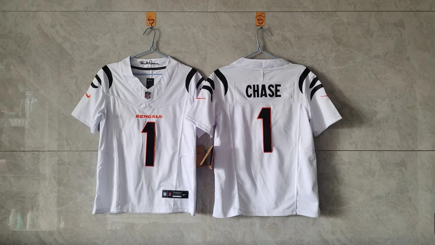 Cincinnati Bengals Jamar Chase White Jersey
