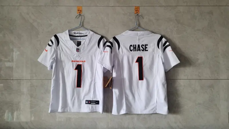 Cincinnati Bengals Jamar Chase White Jersey