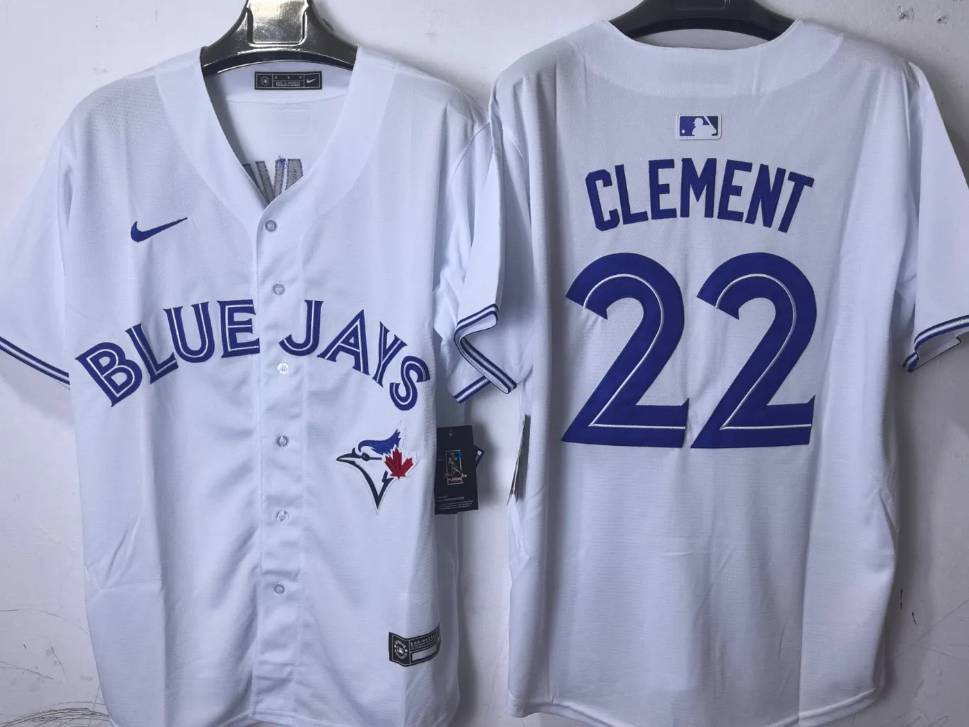 Toronto Blue Jays Ernie Clement White Jersey